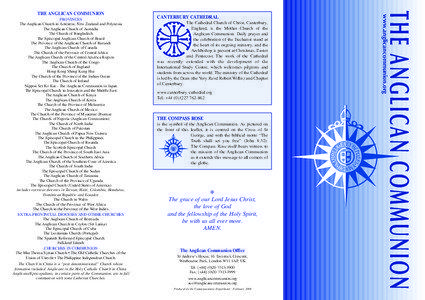 Christianity in Canada / Chalcedonianism / Anglican realignment / Anglican Communion / Anglican Consultative Council / Lambeth Conferences / Church of Nigeria / Episcopal Church / Anglican Church of Canada / Christianity / Anglicanism / Christianity in the United States