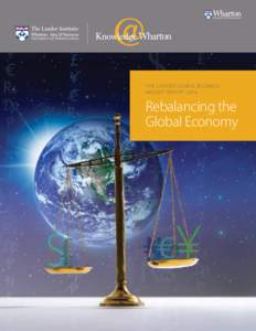 The Lauder Global Business Insight Report 2014 Rebalancing the Global Economy