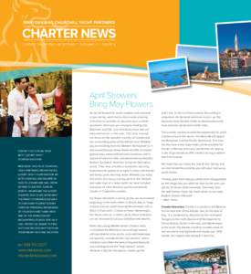 rikki davis at churchill yacht partners  charter news luxury yachting vacations | volume 1 | issue 2  April Showers