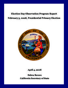 Election Observation Project