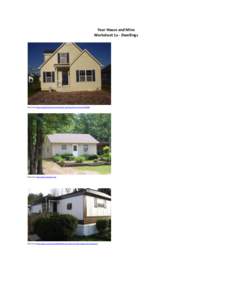 Your House and Mine Worksheet 1a - Dwellings Photo from http://naples-florida.olx.com/rooms-and-houses-for-rent-iid[removed]Photo from http://www.kollewin.com