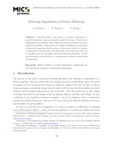 Detecting singularities of Stewart platforms