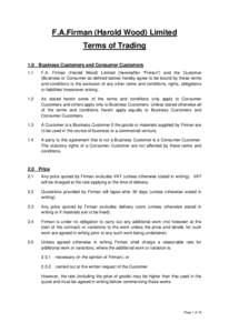 Business / Economy / Professional studies / Business law / Contract law / Consumer protection in the United Kingdom / Sale of Goods Act / Incoterms / Lien / Invoice / Firman / Service