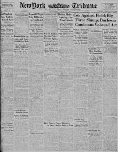 New York Tribune.(New York, NY[removed].