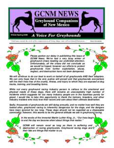 Dog breeding / Greyhound adoption / Greyhound / National Greyhound Association / Dog / Greyhound racing in Great Britain / Italian Greyhound / Greyhound racing / Breeding / Zoology