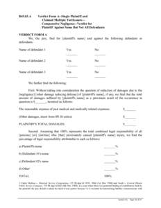 Illinois Pattern Jury Instructions - Civil - B45.03.A