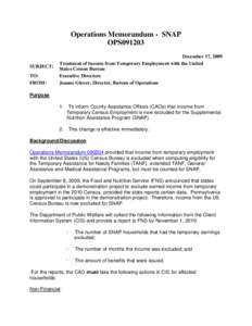 Government / Supplemental Nutrition Assistance Program / United States federal executive departments / Temporary Assistance for Needy Families / Medi-Cal / Snap / Food and Nutrition Service / United States Census Bureau / Federal assistance in the United States / United States Department of Agriculture / Economy of the United States