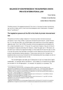 Microsoft Word - Response to Call for Evidence  Trevor Hartley - PIL - 29 May 2013 _1 of 2_.DOCX