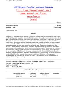 United States Patent: [removed]Page 1 of 30 (2