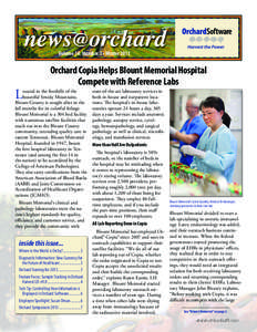 Orchard Software Newsletter 2013 Q1