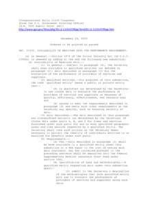 [Congressional Bills 111th Congress] [From the U.S. Government Printing Office] [H.R[removed]Public Print (PP)] http://www.gpo.gov/fdsys/pkg/BILLS-111hr3590pp/html/BILLS-111hr3590pp.htm December 24, 2009