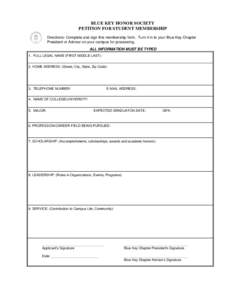 Microsoft Word - BKN Petition for Student Membersdoc
