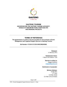 Geography of South Africa / Tourism / Geography of Africa / Limpopo / Sandton / Human behavior / Blue IQ / Provinces of South Africa / Johannesburg / Gauteng