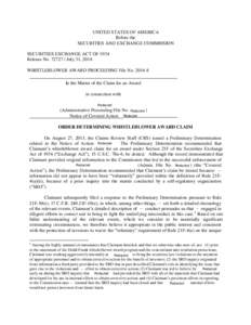 73rd United States Congress / Securities Exchange Act / United States Securities and Exchange Commission / U.S. Securities and Exchange Commission / Whistleblower / Self-regulatory organization / Dodd–Frank Wall Street Reform and Consumer Protection Act / Securities regulation in the United States / Financial economics / United States securities law / Financial regulation / Business