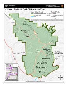 Arches National Park Utah Arches National Park Wilderness Plan  National Park Service