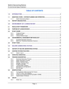 Air pollution / Hydroelectricity in Canada / Manitoba Hydro / Wind power in Canada / Environmental impact assessment / Selkirk Generating Station / Particulates / Air quality / Environment / Pollution / Earth