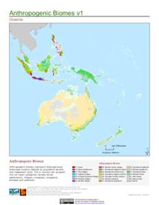 Anthropogenic Biomes v1 Oceania[removed]Kilometers