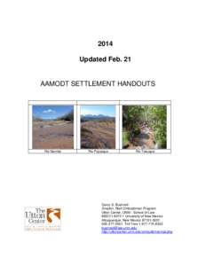 2014 Updated Feb. 21 AAMODT SETTLEMENT HANDOUTS  Rio Nambe