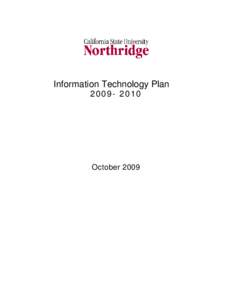Information Technology Plan[removed]