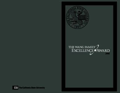2006  The California State University The California State University