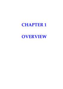 CHAPTER 1 OVERVIEW REVIEW BY THE SECRETARY AND CHIEF OF THE DEFENCE FORCE OVERVIEW