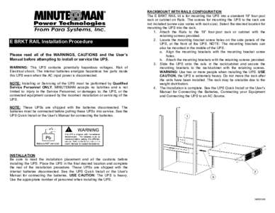 Microsoft Word - E BRKT RAIL Install Procedure.doc