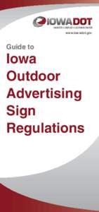 www.iowadot.gov  Guide to Iowa Outdoor