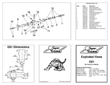 Carburetor Parts List View# [removed]