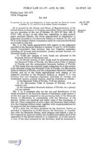 PUBLIC LAW[removed]—APR. 30, [removed]STAT. 143 Public Law[removed]101st Congress