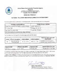 United States Environmental Protection Agency Region 2 Caribbean Environmental Protection Division City View Plaza II–Suite 7000, #48 Rd. 165 km 1.2 Guaynabo, Puerto Rico[removed]