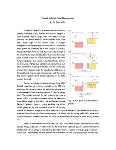 Tutorial on Kelvin Probe Measurements By Dr. Rudy Schlaf