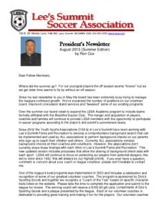 Lone Star Soccer Alliance / Soccer in the United States / Sports in the United States