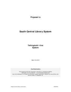 Microsoft Word - South Central Library System.doc