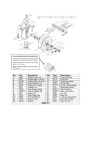 Correct assembly for silent drag pawl & cam Ensure that Drag pawl pin is inside of silent drag cam slot or reel will click when winding. Spring should be in front of pin for correct operation of the drag. When assembling