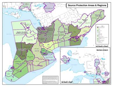 Sudbury  Source Protection Areas & Regions Nickel District North Bay-Mattawa