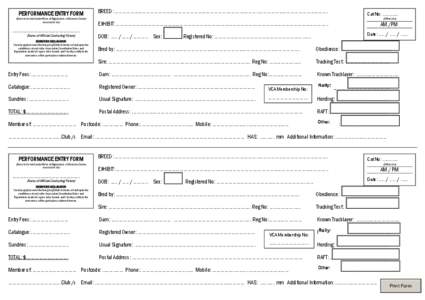 Earthdog trial / Dog breeds / Herding dogs