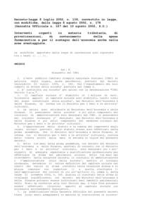 Decreto-legge 8 luglio 2002, n