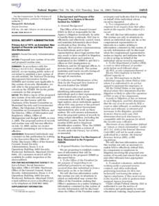 Federal Register / Vol. 70, No[removed]Tuesday, June 14, [removed]Notices For the Commission, by the Division of Market Regulation, pursuant to delegated authority.13 Margaret H. McFarland, Deputy Secretary.