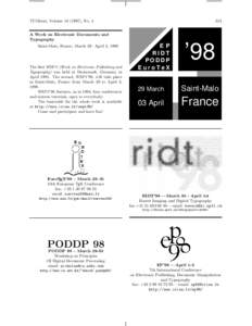 Computing / Fax / Saint-Malo / TUGboat / Technology / Digital typography / Email