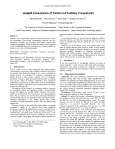 Mental processes / Hearing / Perception / Auditory system / Cerebrum / Primary auditory cortex / Pitch / Consonance and dissonance / Critical band / Music / Mind / Cognitive science