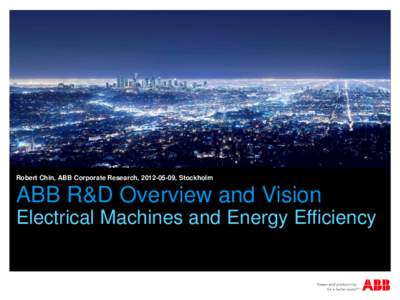 Companies listed on the New York Stock Exchange / Business / Engineering / Baldor Electric Company / ABB Asea Brown Boveri / Technology / ABB Group