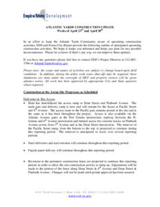 Long Island Rail Road / Atlantic Avenue / Flatbush Avenue – Brooklyn College / Atlantic Yards / Flatbush Avenue / Waterproofing / Atlantic Terminal / Fourth Avenue / Fort Greene /  Brooklyn / Transportation in New York City / New York City Subway / Brooklyn