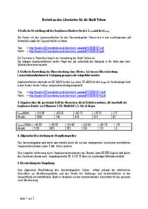 Bericht zu den Lärmkarten für die Stadt Teltow 1.Grafische Darstellung mit den Isophonen-Bändern für den LDEN und den LNight Die Karten mit den Isophonenflächen für das Gemeindegebiet Teltow sind in den nachfolgenden pdfKartenlinks jweils für Tag und Nacht zu finden.