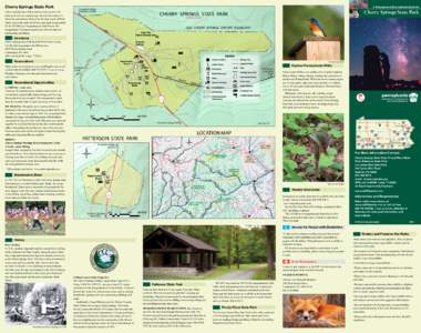 Cherry Springs State Park / Cherry Springs Airport / Patterson State Park / Susquehannock Trail System / Lyman Run State Park / Susquehannock State Forest / Prouty Place State Park / Dark-sky preserve / Night sky / Geography of Pennsylvania / Pennsylvania / Amateur astronomy