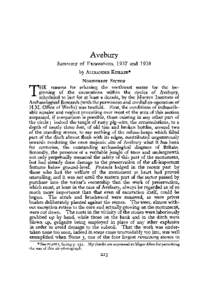 Avebury / Alexander Keiller / The Sanctuary / Kennet Avenue / Megalith / Stonehenge / The Longstones / Wiltshire / Counties of England / Henges