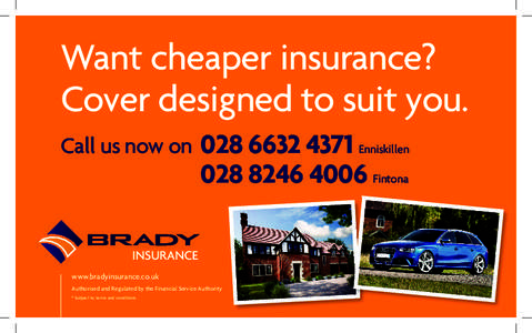 Car Insurance County Fermanagh | Brady Insurance Enniskillen