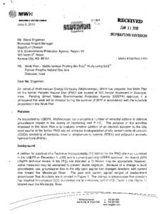 Letter containing the Work Plan  - Stable Isotope Probing Bio-Trap Study using EAS