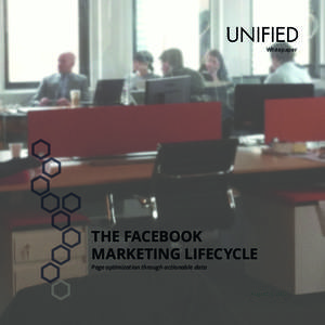 Whitepaper  THE FACEBOOK MARKETING LIFECYCLE Page optimization through actionable data