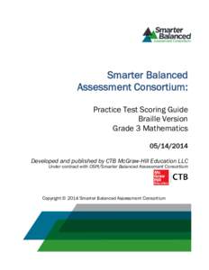 Microsoft Word - G3_Pratice Test Scoring Guide Braille[removed]Final.docx