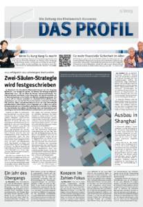 Die Zeitung des Rheinmetall-Konzerns Wenn Fu-Kung Kung-Fu macht